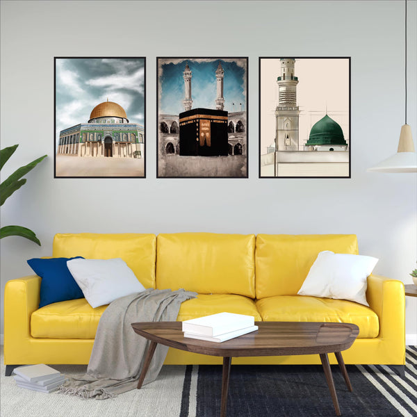 SET OF 3 ISLAMIC LANDMARKS