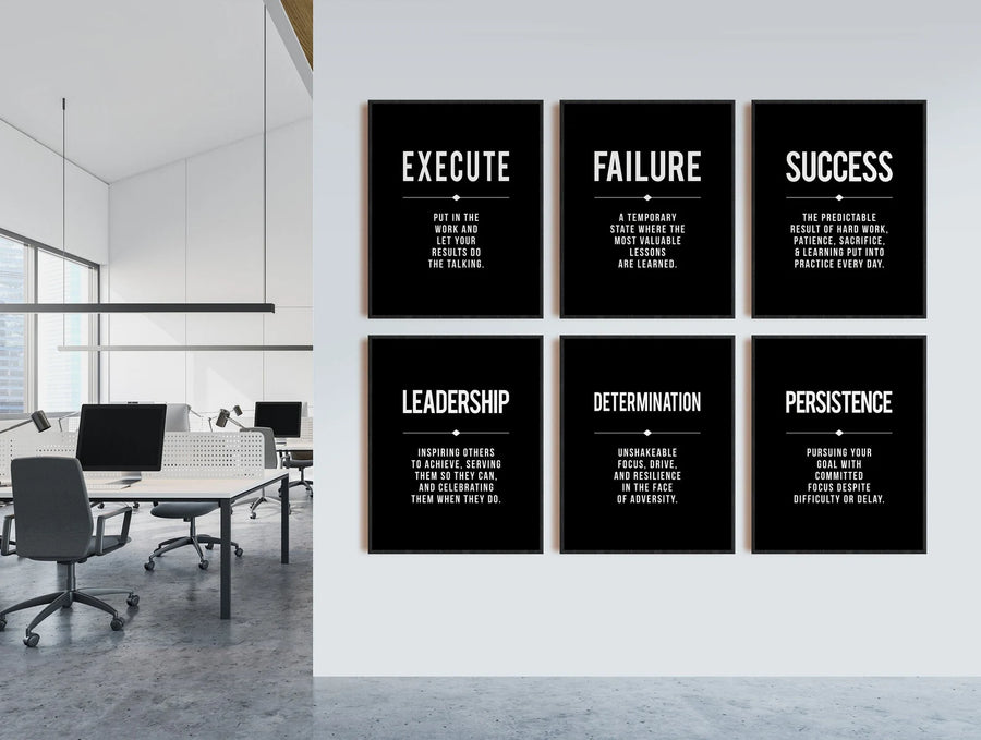 SET OF 6 MOTIVATIONAL QUOTES BUNDLE